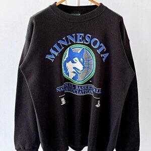 Minnesota Timberwolves NBA shirt retro Sweatshirt richardinc